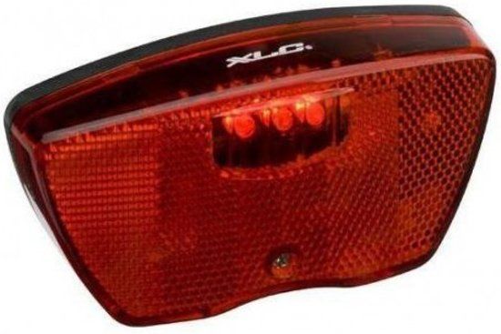 XLC CL-R04 Achterlicht - LED - Rood - Inclusief batterijen