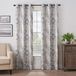 Eclipse Martina Medallion gordijn met ogen, 40 x 108 cm, taupe