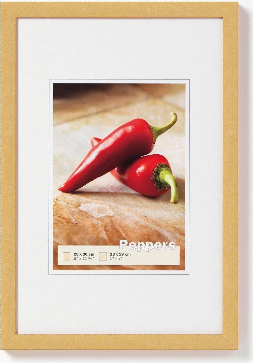 Walther Peppers - Fotolijst - Fotoformaat 15x20 cm - Goud