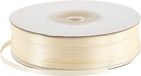 Creativ company Satijn lint, b: 3 mm, crèmekleurig, 100 m
