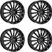 Carmani 4 jantes, 17 pouces, modèle Fritz, 8.0x19 ET40, 5x114.3, adaptées pour Lancia Flavia