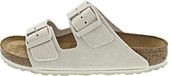 Birkenstock Teenslippers Dames Arizona Soft, Maat: 43, Materiaal: Suède, Kleur: Beige