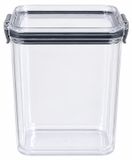 Contenants de stockage alimentaire hermétiques, 1800 ml, sans BPA, avec couvercle en silicone