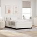 Maison Exclusive - Boxspringbed crème et blanc, 160 x 200 cm, revêtement en tissu cordura