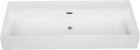 Saniclass Legend Meubelwastafel - 100.5x47x12cm - 1 wasbak - keramiek - wit glans