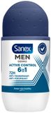 Sanex Deodorant Roller Men Active Control - 53 ml