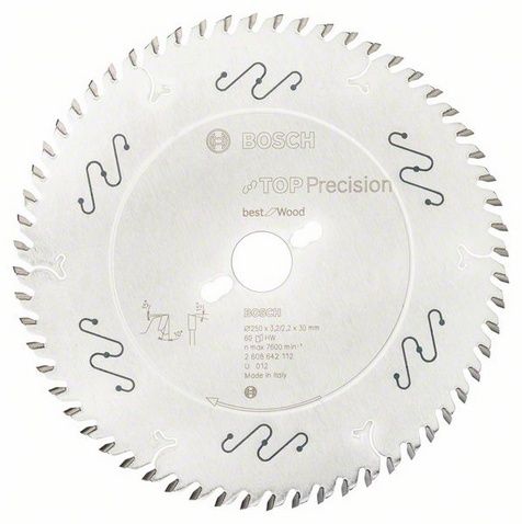 Bosch 2 608 642 112 Cirkelzaagbladen - 2,2 mm - 1 stuk