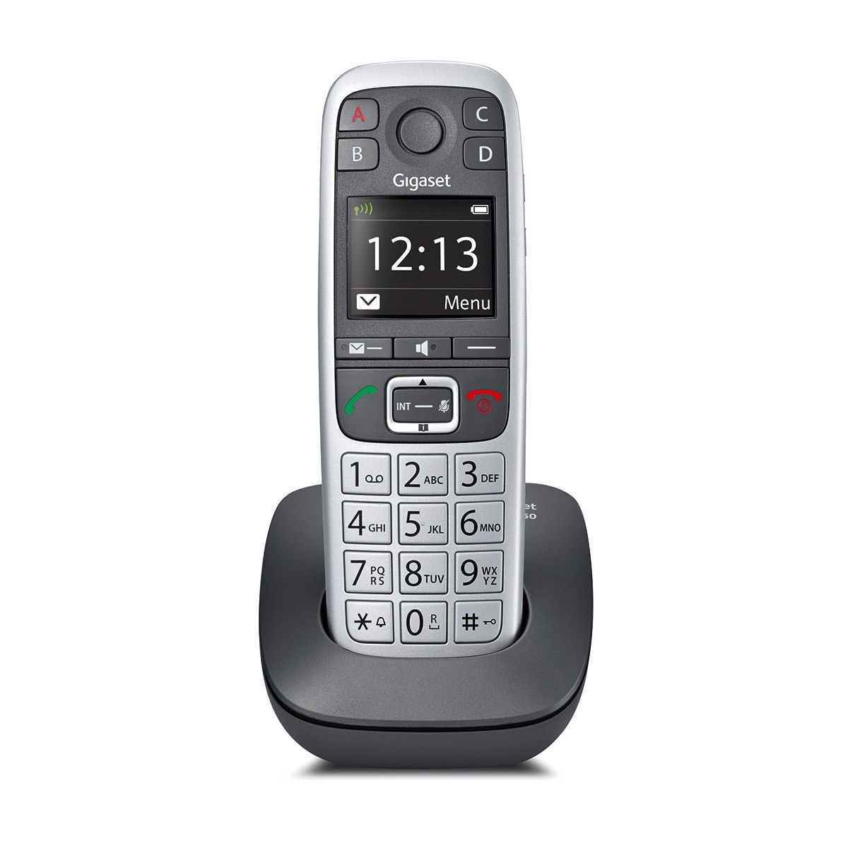 Gigaset E560 Analoge-/DECT-telefoon Zwart/Zilver