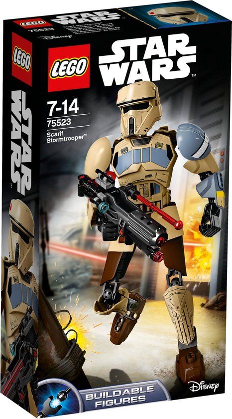 LEGO Star Wars Scarif Stormtrooper Bouwfiguur Meerkleurig 75523