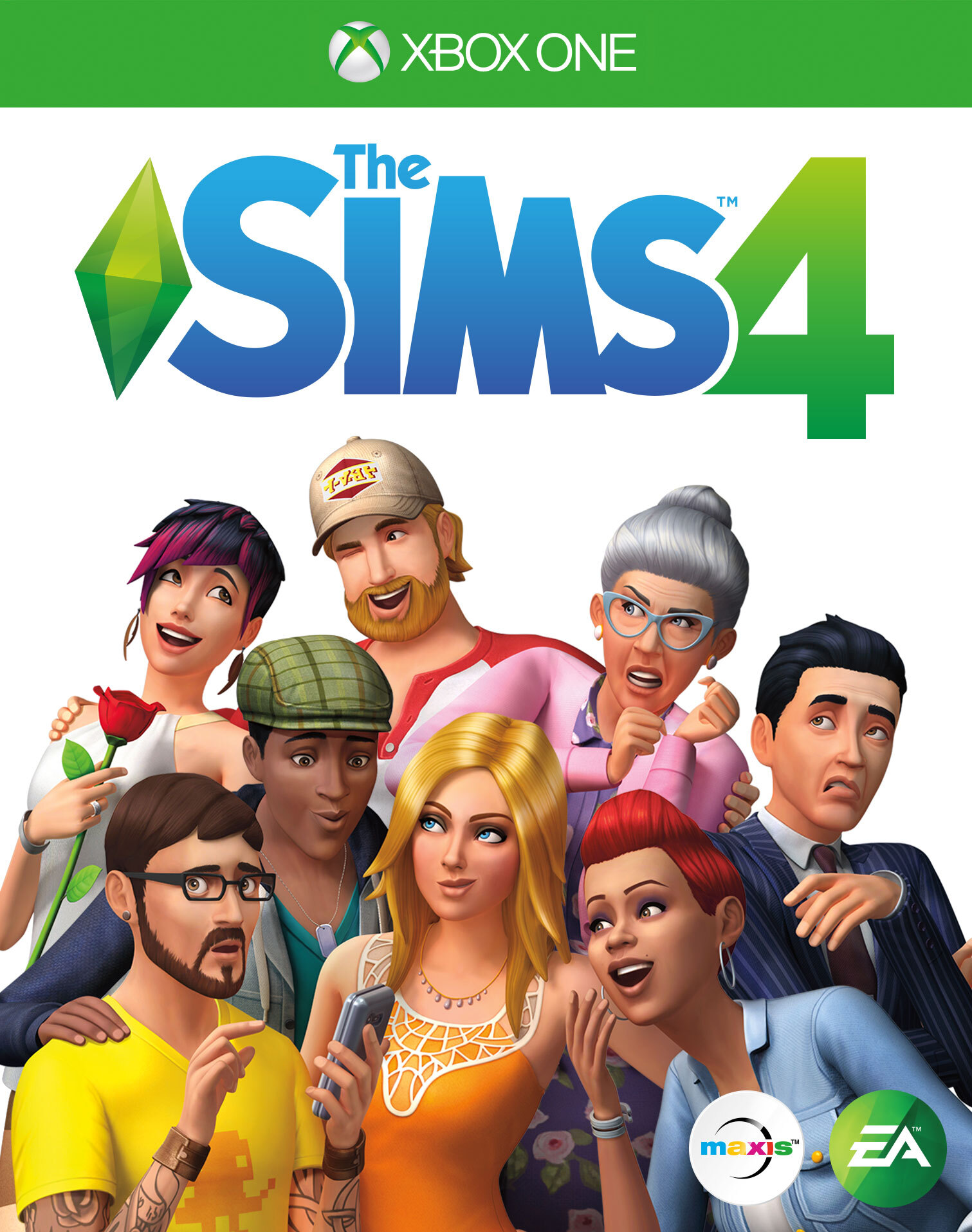 Electronic Arts The Sims 4, Xbox One Basis Xbox One