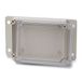 EDI-TRONIC ABS Kunststof Lege Behuizing Transparant 115x85x35mm Industriële Behuizing IP66 Incl. Afdichting, Schroeven En Montagemateriaal