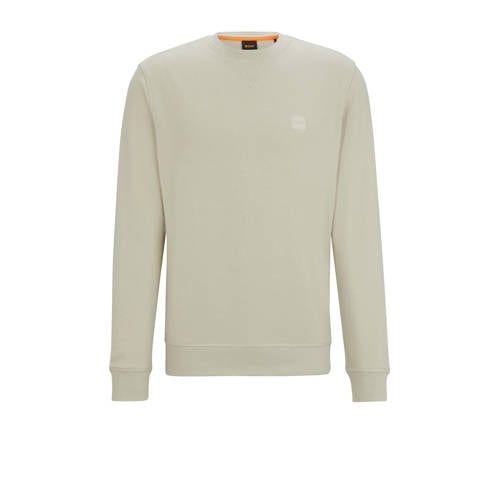 BOSS Westart Logo Sweater - Beige