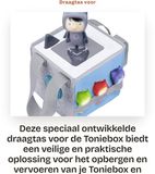 Merkloos Transporttas - Draagtas met opbergvakken voor luidsprekers en poppen