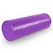 Prosource Fit High Density Foam Rollers 45 cm lang, stevige full body atletische massageapparaat voor rug stretching, yoga, pilates, post workout triggerpoint release, paars