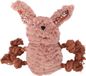 FLAMINGO - Jouets Konijn rozet met touw oudroze 22x7,5x27cm