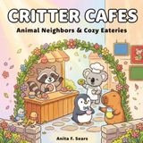 Critter Cafes Coloring Book for Adults and Kids