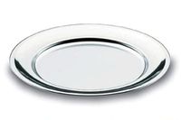 RONDE Lacor 61831 Ronde Schotel 30 cm Zilver Metaal Vaatwasserbestendig