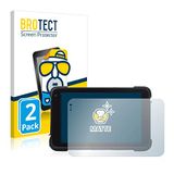 brotect 2x Antireflecterende Beschermfolie compatibel met Logic Instruments Fieldbook K80 G2 Anti-Glare Screen Protector, Mat, Ontspiegelend