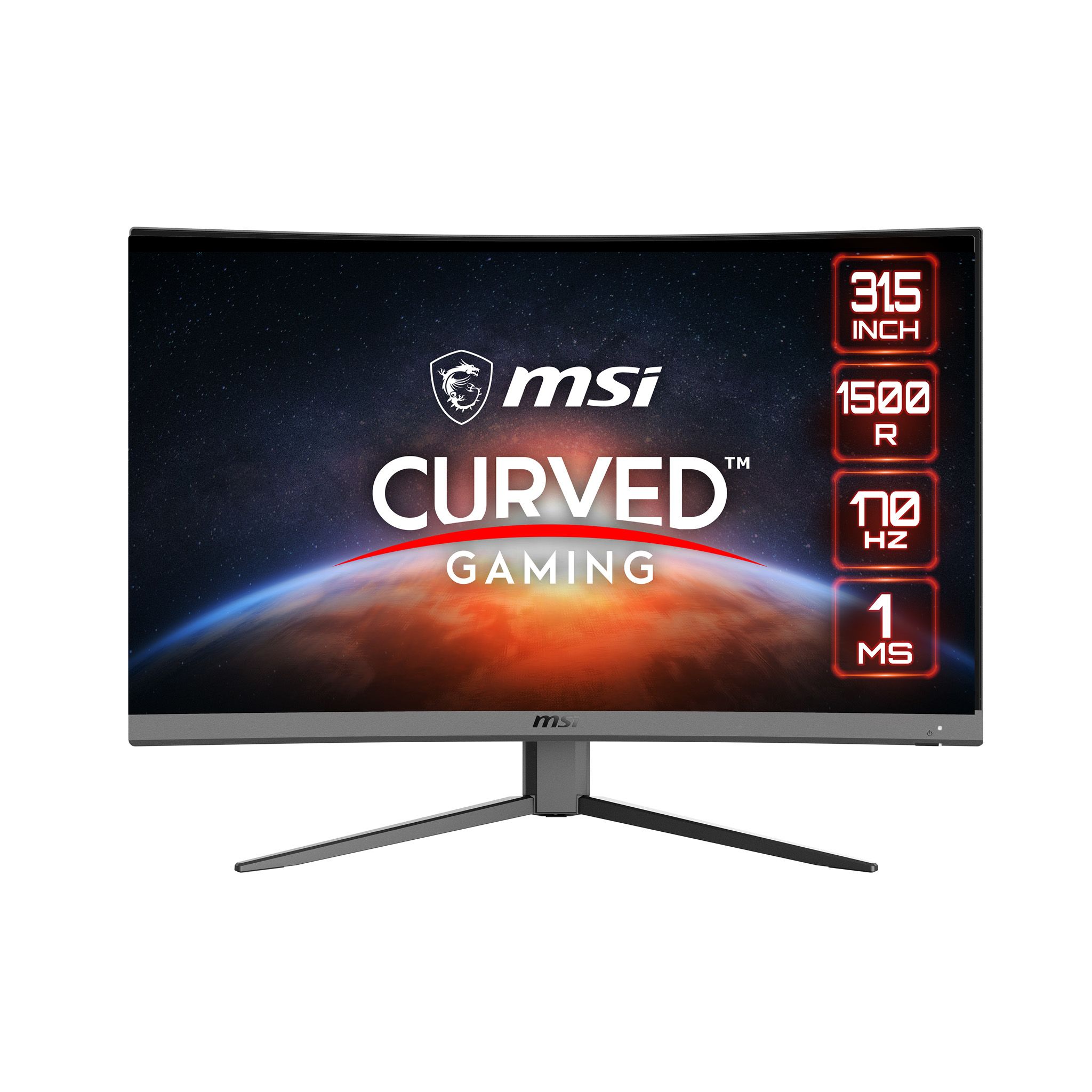 MSI G32CQ4 E2 31.5" Curved Gaming Monitor - 170Hz, Wide Quad HD
