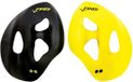 Finis Iso Paddles - geel /zwart - maat L