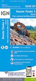 3639Ot TOP 25 Haute Tinée 1 / Auron / PN du Mercantour Wandelkaart