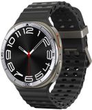 Spigen Samsung Galaxy Watch 8 44MM Bezel Ring Randbeschermer Zilver