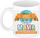 Bellatio Decorations Naam mok mama Veerle - wit - keramiek - 300 ml