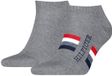 Tommy Hilfiger heren 2P sokken hilfiger tab grijs