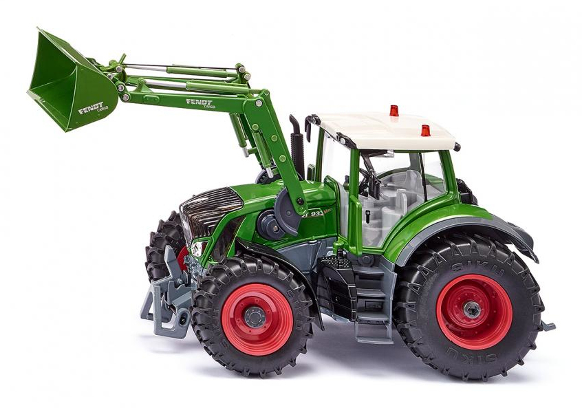 Siku Fendt 933 Vario Tractor met voorlader groen metaal/kunststof 1:32 op afstand bestuurbaar via bluetooth-app excl. controller