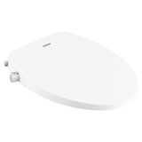 Moen EB500-E 2-serie standaard niet-elektronische bidet toilet verlengde stoelen, wit