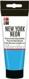 Marabu New York Neon Acrylverf Zwart/Blauw/Wit 100 ml