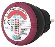 Testboy Testavit Schuki 3A stopcontacttester - rood/zwart