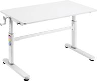 VDD Gaming Kinderbureau tekentafel - Ergonomisch in hoogte verstelbaar - Wit