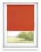 Time4blinds - Store sans cassette, 30x180 cm, Rouge rouille, Commande à gauche