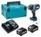Makita TW 003 GM201 accu-slagmoersleutel 40 V max. 1360 Nm 1/2" borstelloos + 2x accu 4,0 Ah + oplader + Makpac