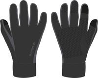 Brabo Tech Glove Hockey Unisex Zwart