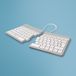 R-Go Tools Clavier ergonomique R-Go Split Break blanc