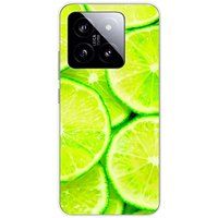 Xiaomi Bedrukt siliconen hoesje compatibel met Xiaomi 14 Citron