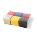 Hostelnovo Papieren servetten, 600 stuks, verschillende kleuren: geel, rood, marineblauw, bordeaux, zwart en natuur, speciale cocktail - 10 x 10 cm