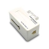 Metronic 495203 ADSL-filter 2+ RJ11-stekker, 24 Mbps
