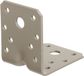 Alberts 822453 DURAVIS® hoekverbinders voor zware belastingen met kerf | roestbruin duplex gecoat | afmetingen 90 x 90 x 65 mm | set van 25