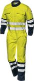 Sir Safety SUPERTECH Hi Vis Reflecterend Amerikaanse Overall Heren Geel/Blauw - Brandvertragend - Maat M