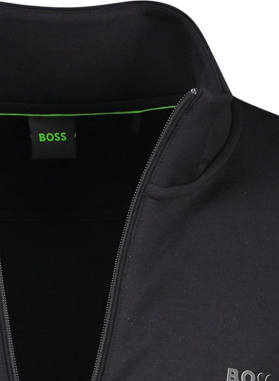 Hugo Boss vest zwart heren 3XL - Lange mouw - Casual