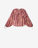 Isabel Marant Chemisier Charis en soie - Femme - Rose - Taille 40