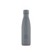 Cool Bottles - Roestvrijstalen fles - 500 ml - Pastel grijs - 26,5 x 7 cm - Thermosfles - 36 uur koude dranken en 18 uur warm - Triple-Cool Technology - BPA-vrij