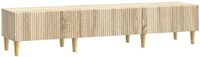 vidaXL TV-kast met lade Sonoma Eiken 147 x 34,5 x 30 cm Bewerkt hout