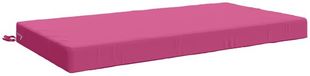 vidaXL - Zitkussen - SOEST - 100% Polyester - Roze - 120 x 60 x 10 cm