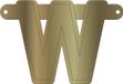 Folat Slingerletter W 12,5 X 11 Cm Karton Goud