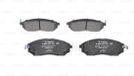 BOSCH 0986494295 Jeu de 4 plaquettes de frein à disque