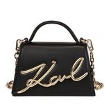 Karl Lagerfeld SIGNATURE 2.0 MD CROSSBODY Zwart